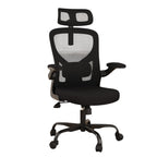 Black Adjustable Height Swivel Rolling Office Chair