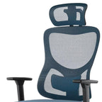 Black and Silver Adjustable Height Swivel Rolling Office Chair