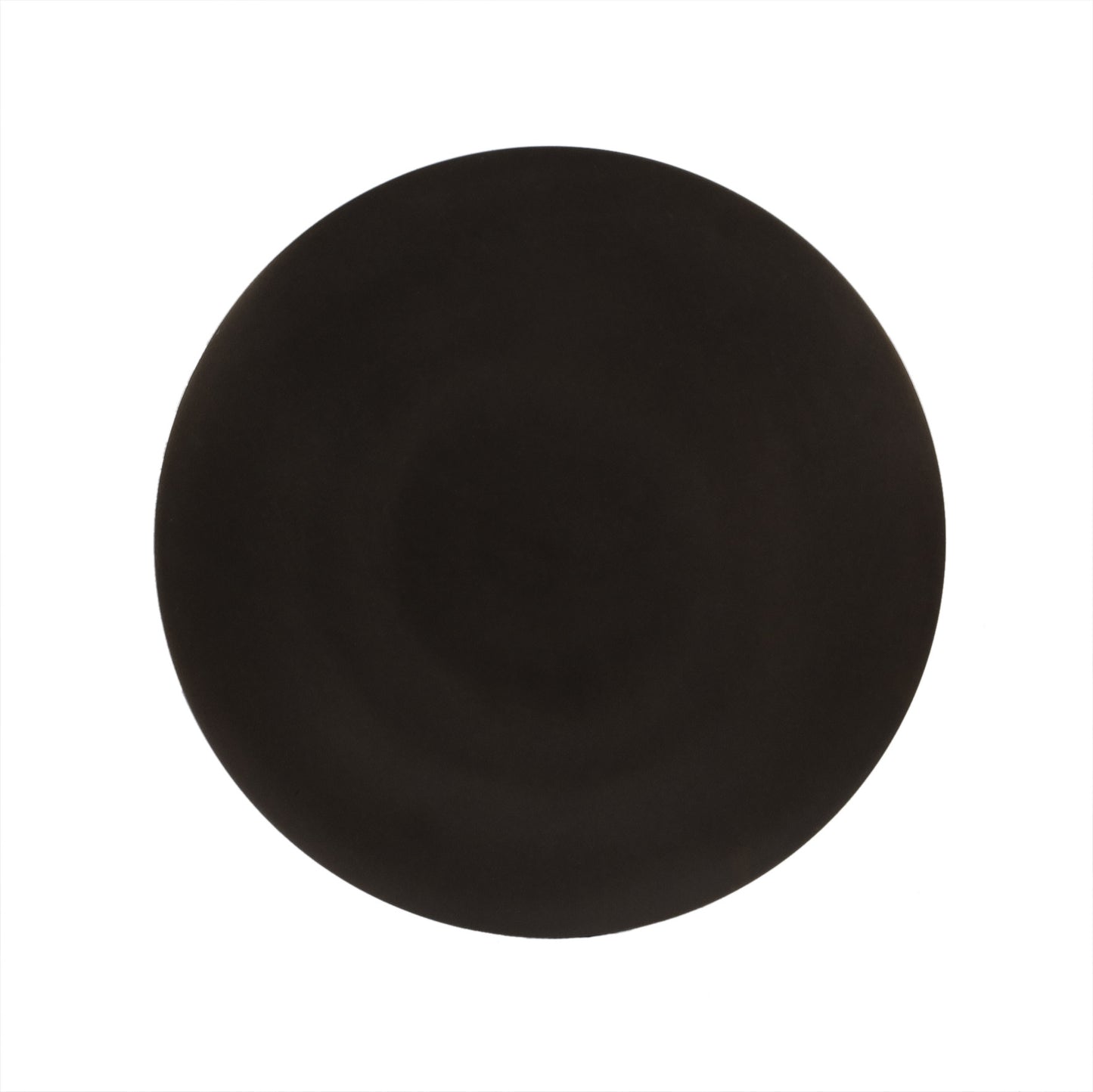 23" Bronze Metal Round Pedestal End Table