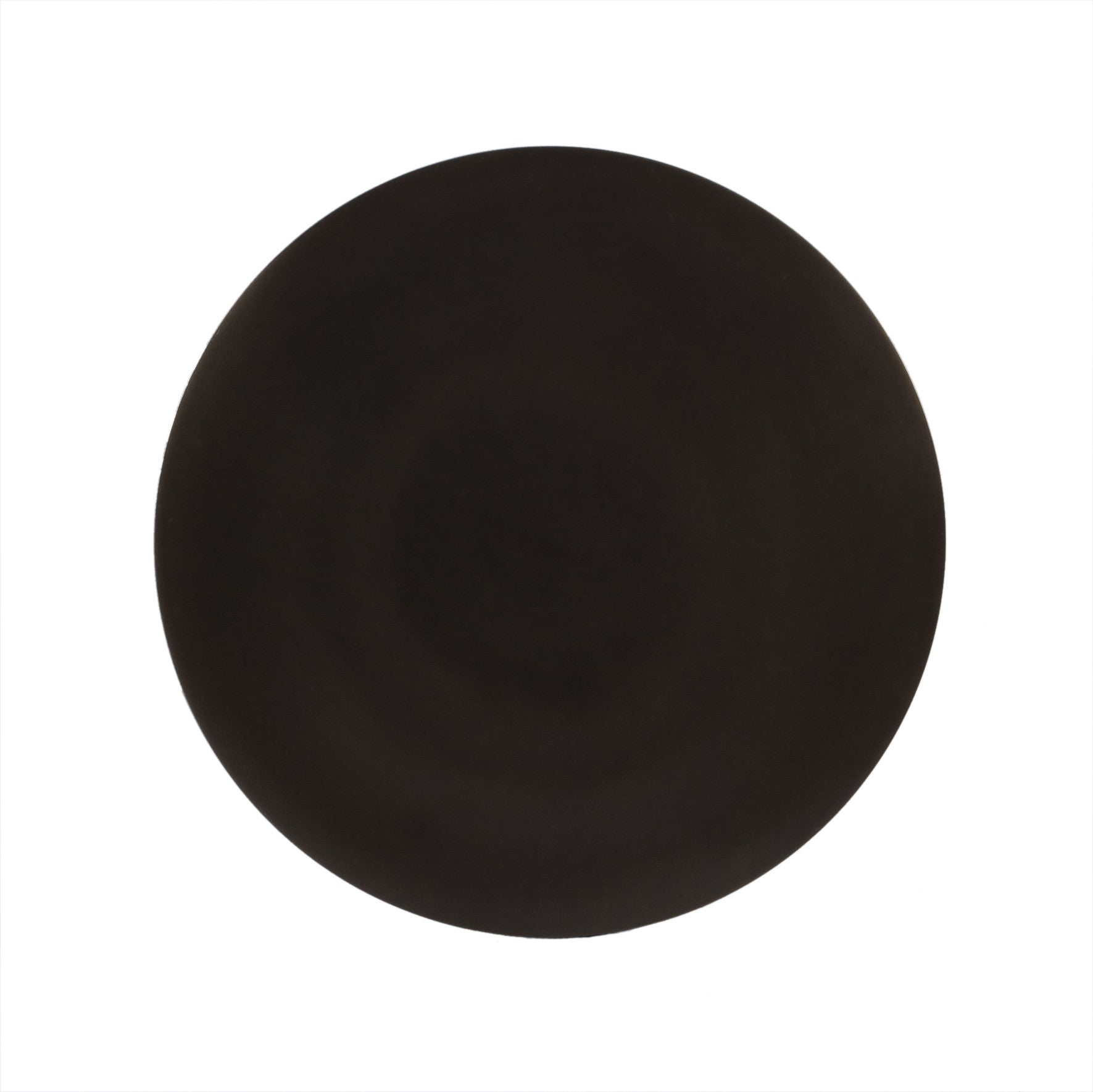 23" Bronze Metal Round Pedestal End Table