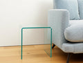 Clear Glass Floor Shelf End Tables