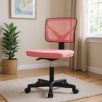 17" Black Tufted Swivel Lounge Chair