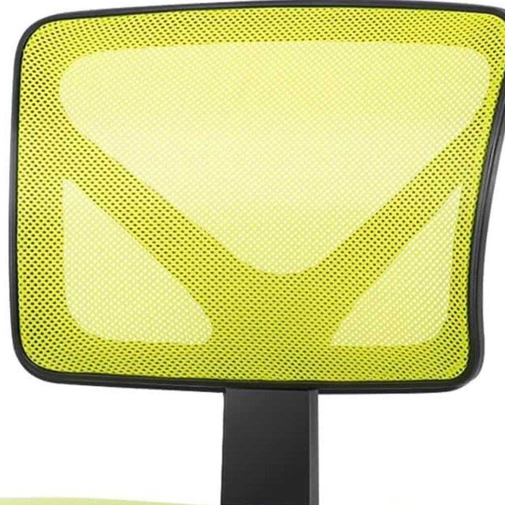 17" Black Tufted Swivel Lounge Chair