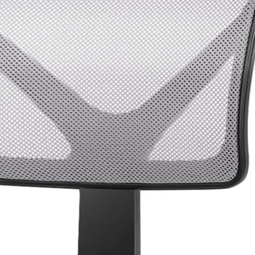 17" Black Tufted Swivel Lounge Chair