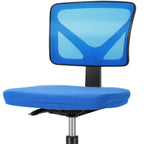 17" Black Tufted Swivel Lounge Chair