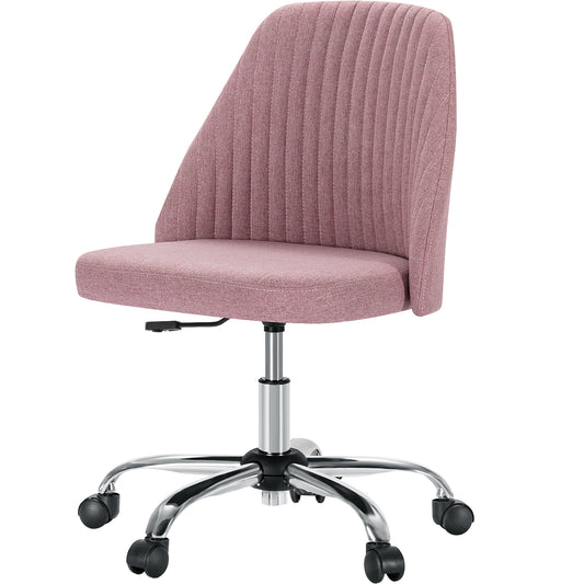 21" Silver Tufted Swivel Lounge Chair
