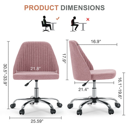 21" Silver Tufted Swivel Lounge Chair