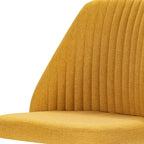 21" Silver Tufted Swivel Lounge Chair