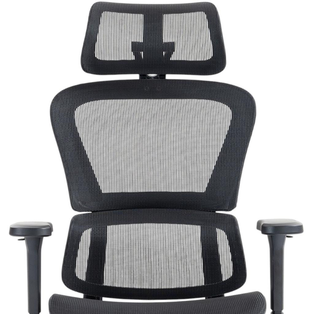 Set of Two Black Adjustable Height Swivel Rolling Office Chair