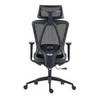 Black Adjustable Height Swivel Rolling Office Chair