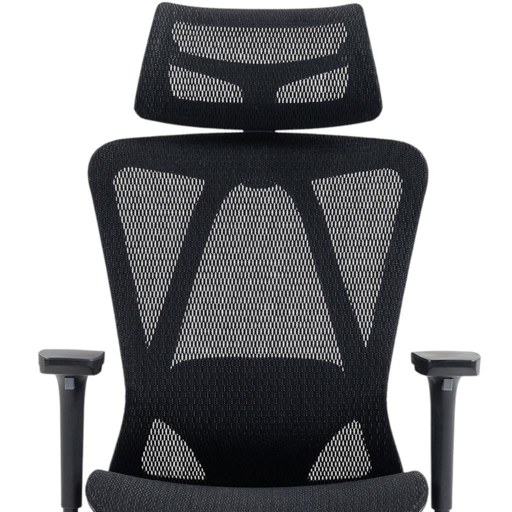 Black Adjustable Height Swivel Rolling Office Chair