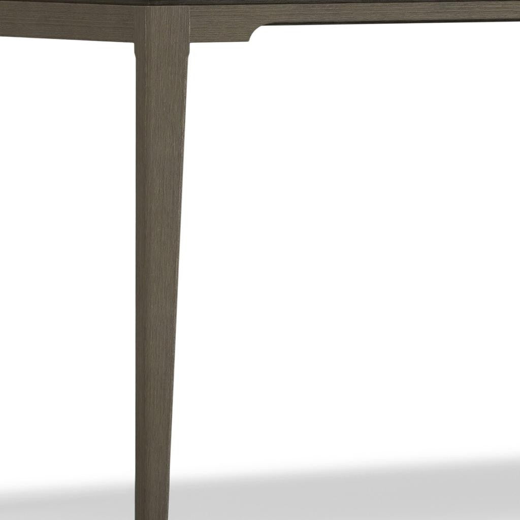 60" Gray Wood Computer Desk