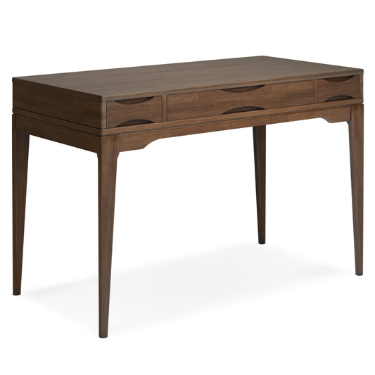 48" Brown Wood Computer Desk