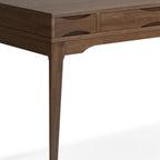 48" Brown Wood Computer Desk