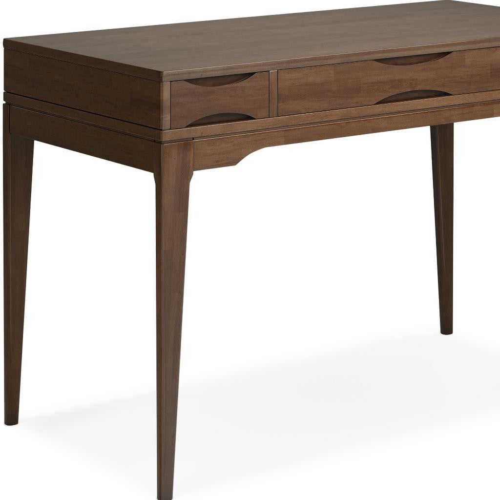 48" Brown Wood Computer Desk