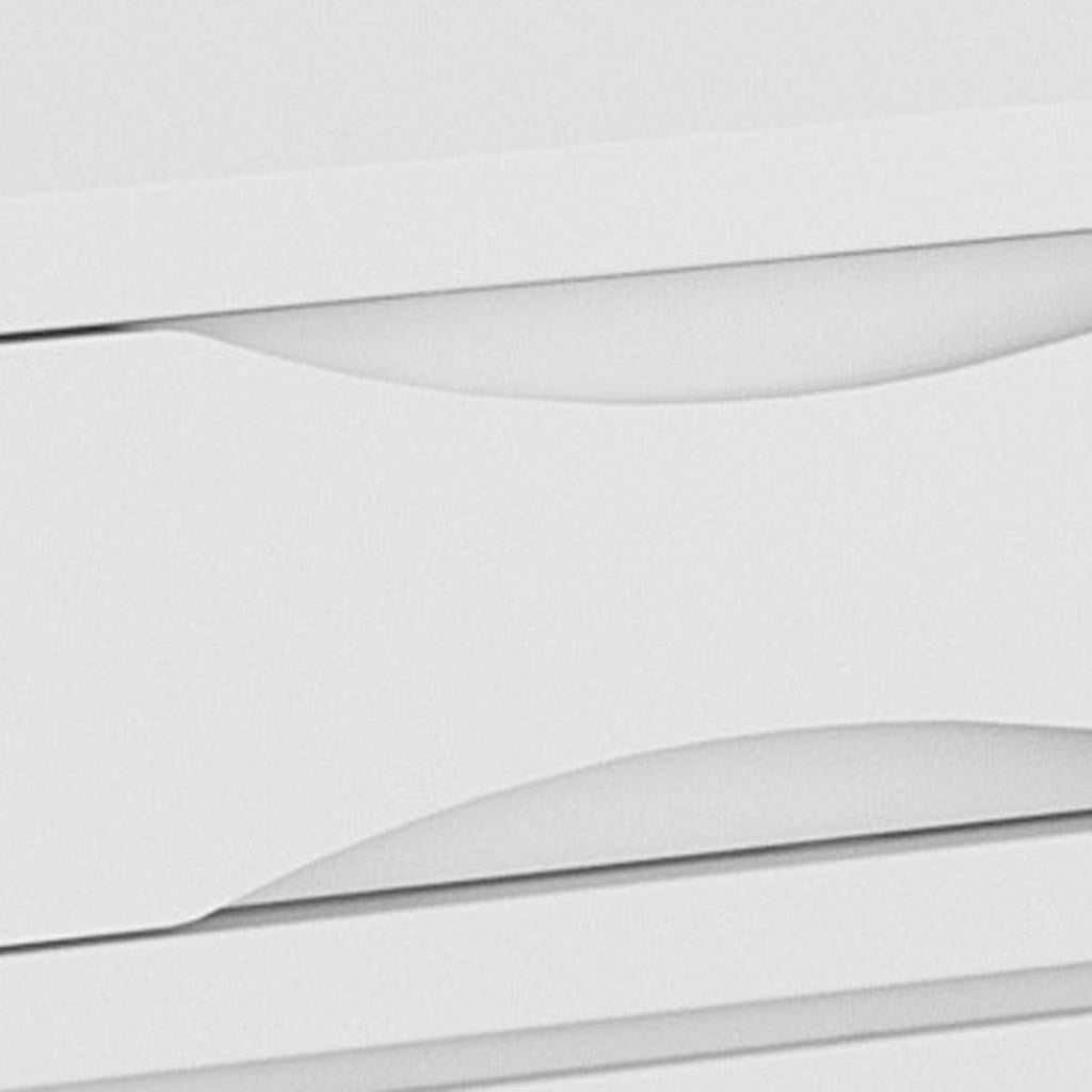 60" White Wood Computer Desk