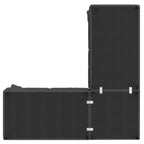 102" Gray Fabric Sofa With Black Legs