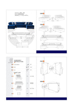 Blue Velvet U Shaped Three Piece Sofa and Chaise Sectional With Toss Pillows