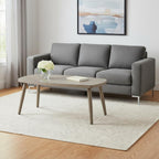 43" Brown Aluminum Outdoor Coffee Table