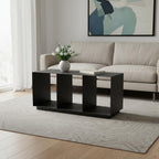 36" Charcoal Aluminum Outdoor Coffee Table