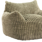 40" Green Upholstered Arm Chair