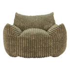 40" Green Upholstered Arm Chair