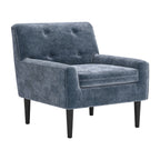 30" Gray Upholstered Arm Chair