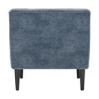 30" Gray Upholstered Arm Chair