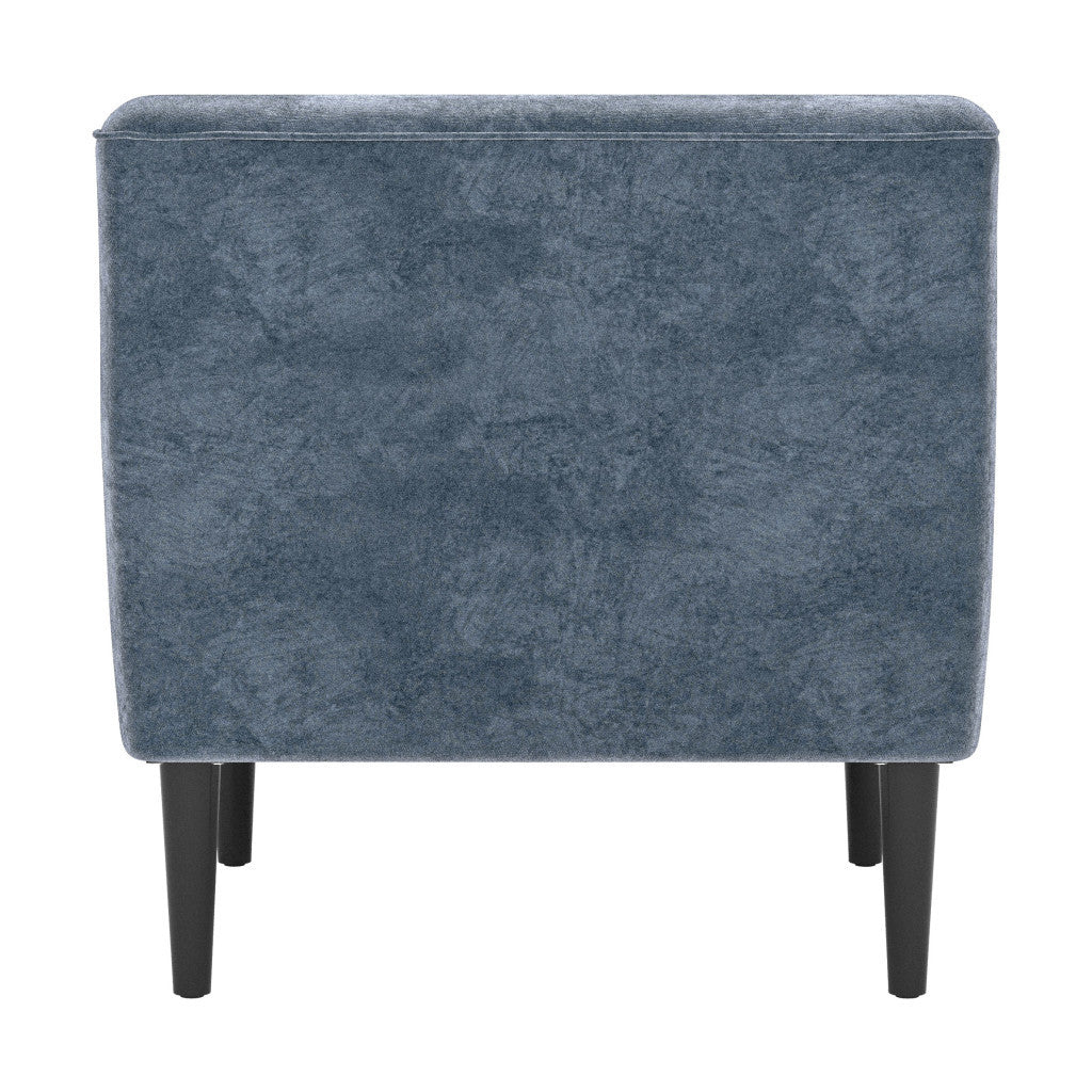 30" Gray Upholstered Arm Chair
