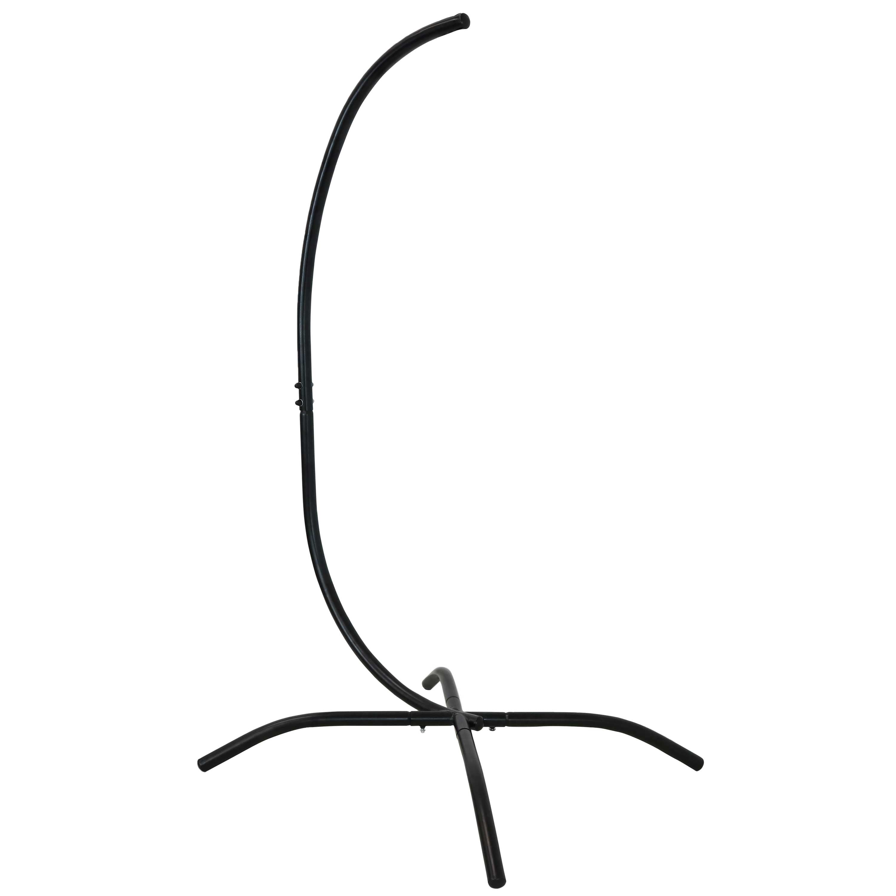 46" Gray Steel Outdoor Egg Chair