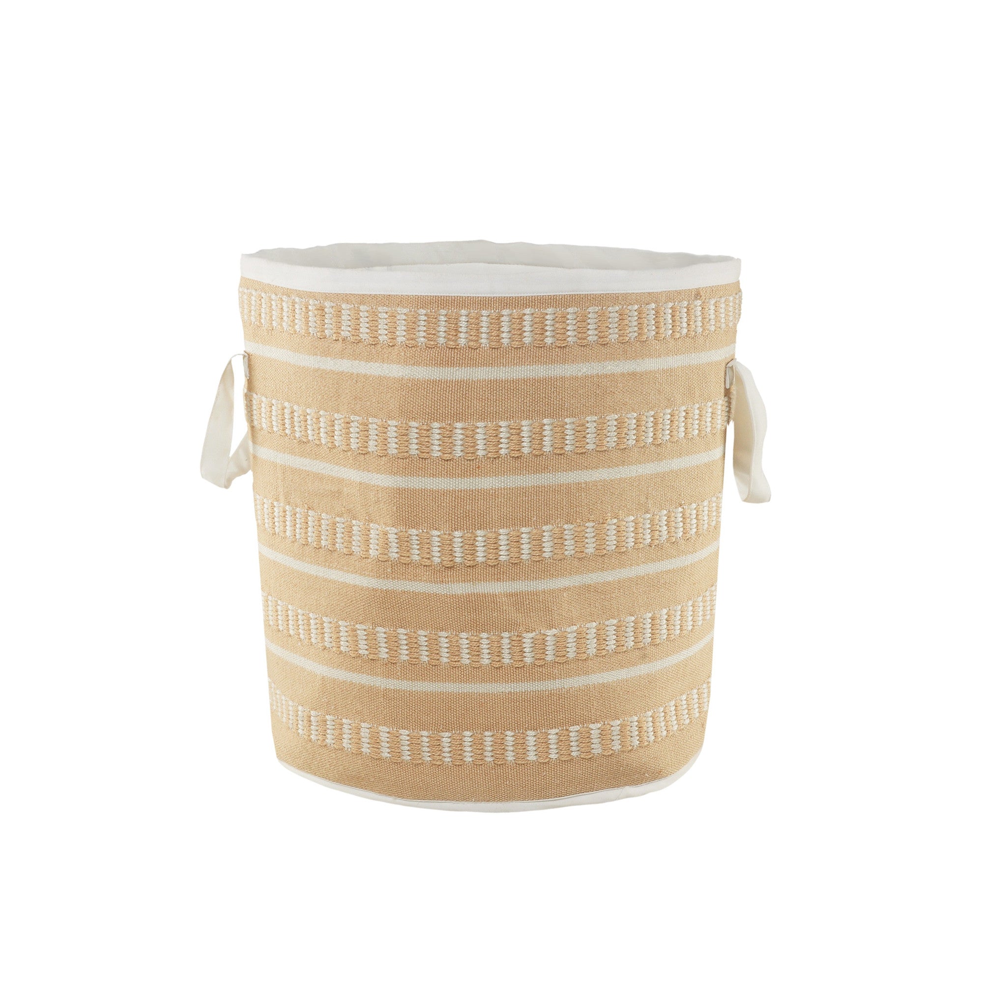 21" Pink Fabric Basket