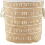 21" Pink Fabric Basket