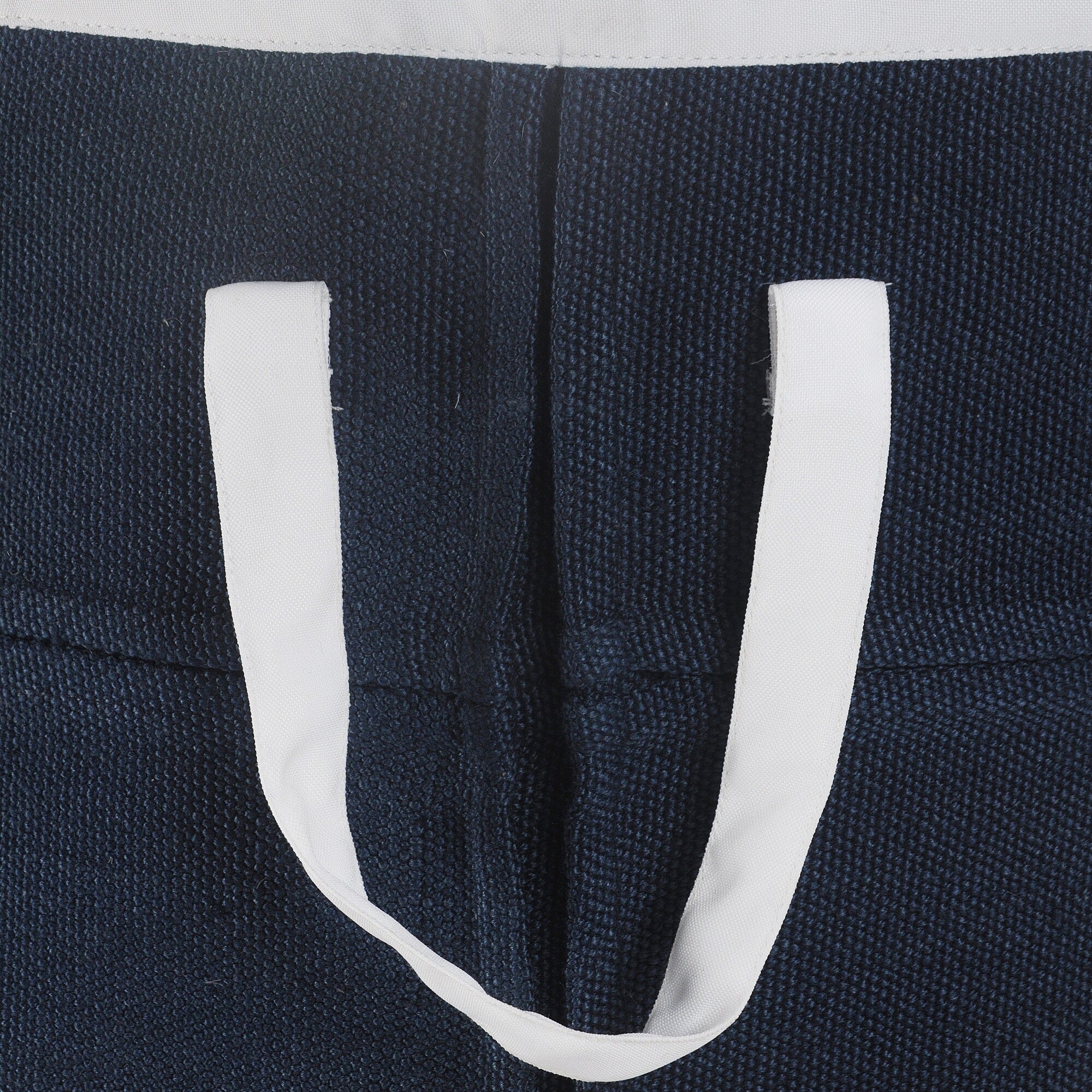 21" Blue Fabric Basket