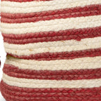 17" Ivory Jute Basket