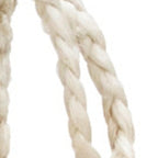 19" Ivory Jute Basket