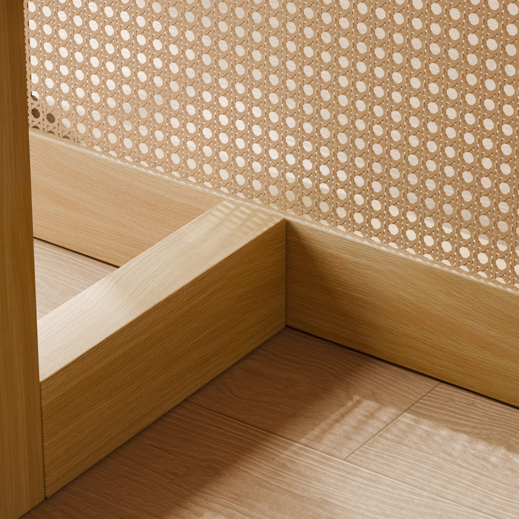 33" Yellow Solid Wood Oval Bar Table