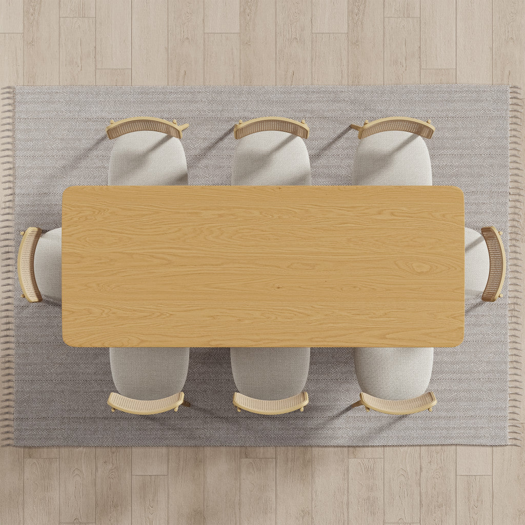 33" Yellow Solid Wood Rectangular Bar Table