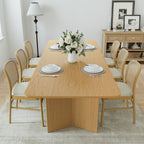 33" Yellow Solid Wood Rectangular Bar Table