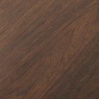 52" Brown Solid Wood Rounded Bar Table