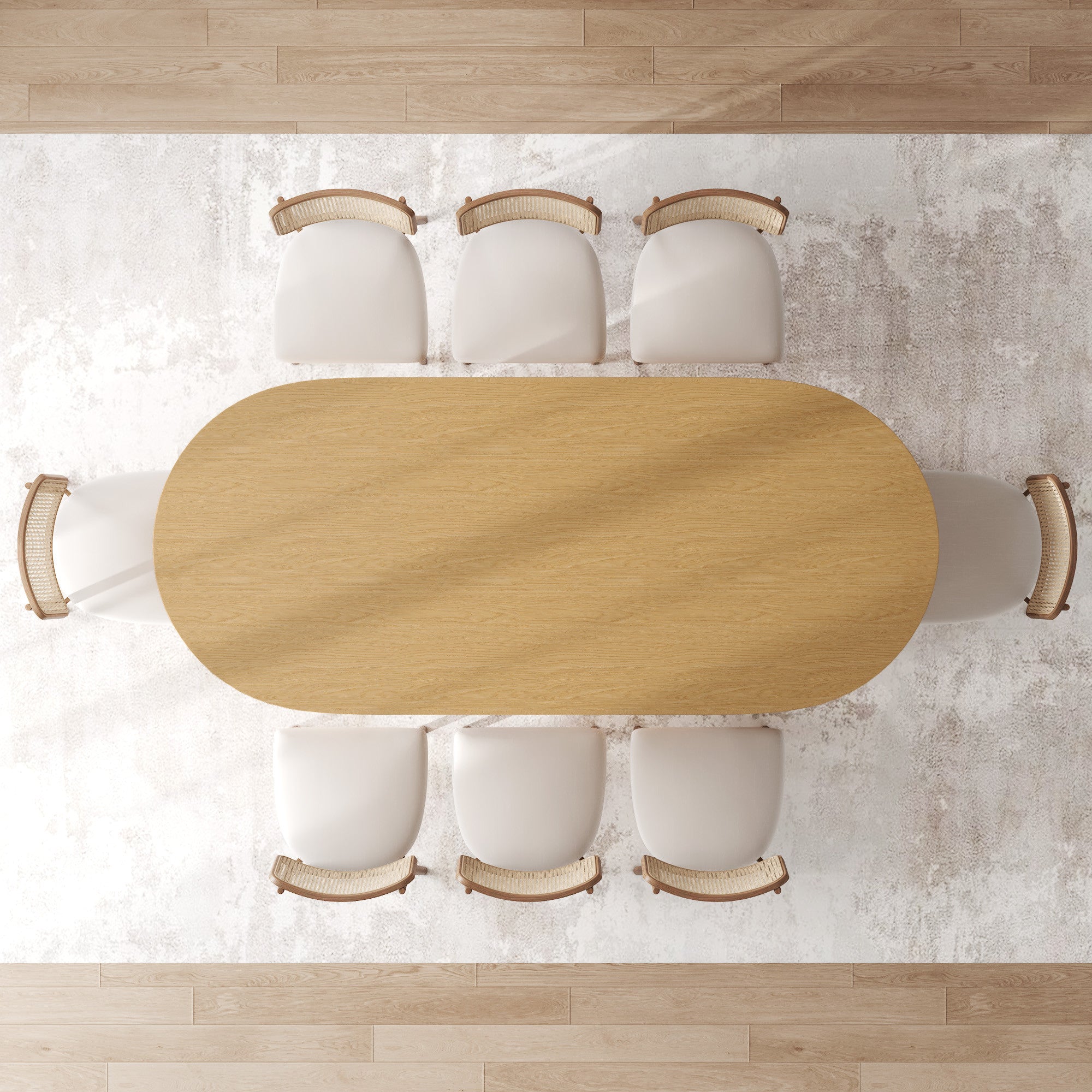 33" Yellow Solid Wood Oval Bar Table