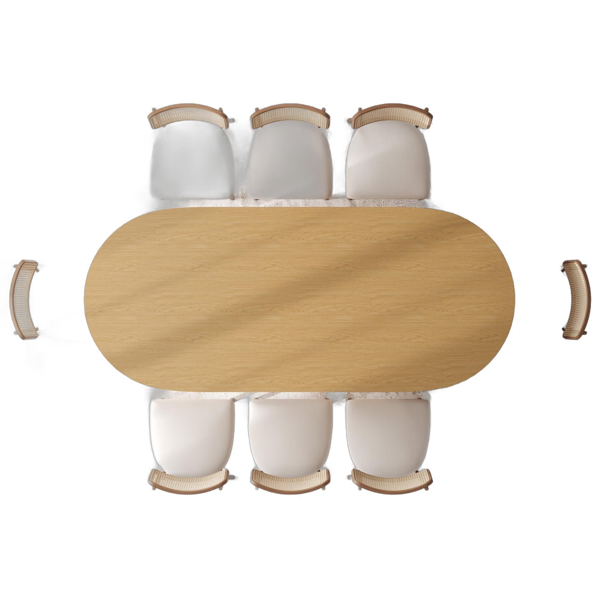 33" Yellow Solid Wood Oval Bar Table