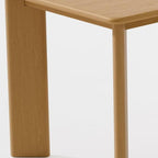 33" Yellow Solid Wood Rectangular Bar Table