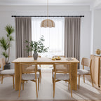 33" Yellow Solid Wood Rectangular Bar Table