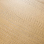 33" Yellow Solid Wood Oval Bar Table