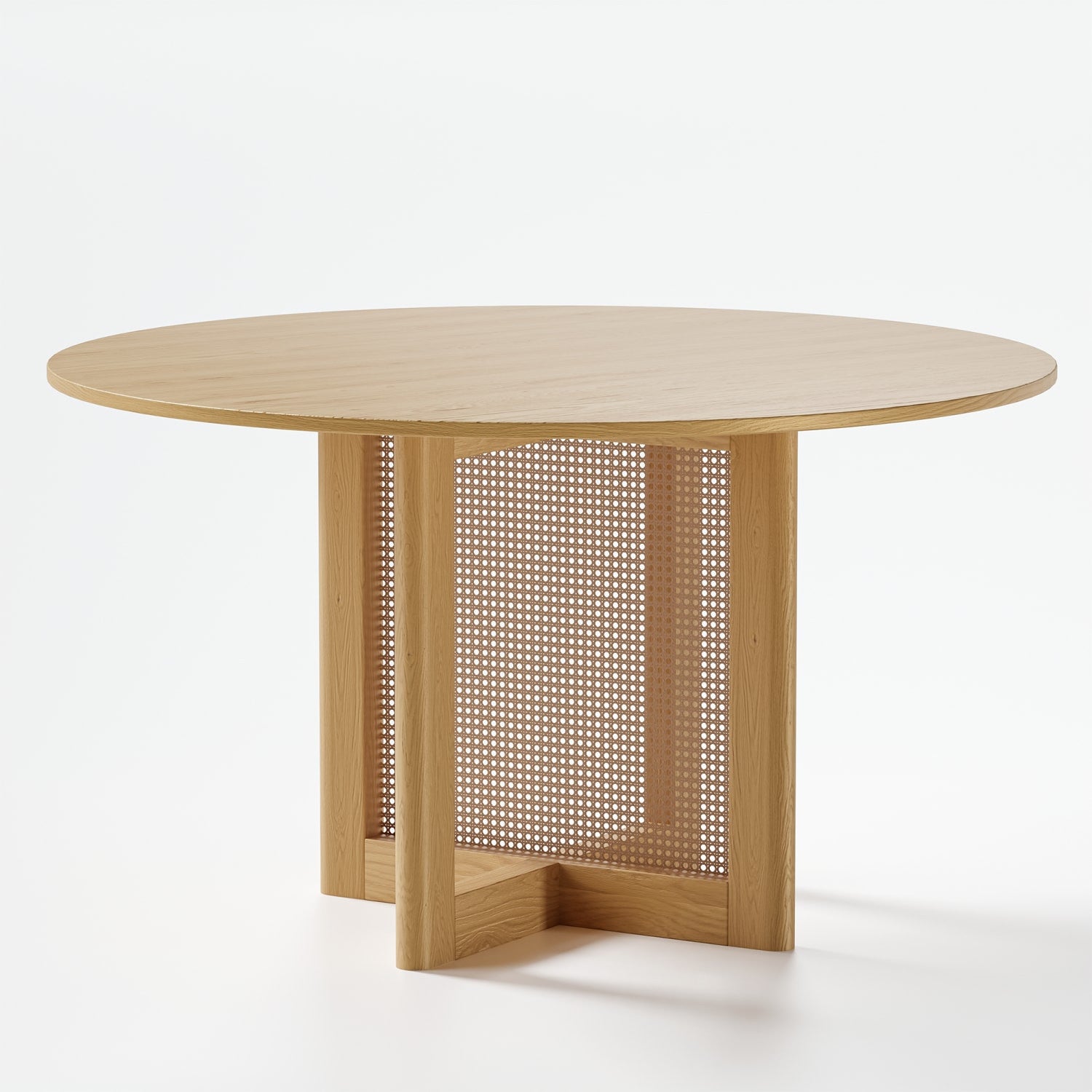 52" Unfinished Wood Rounded Bar Table