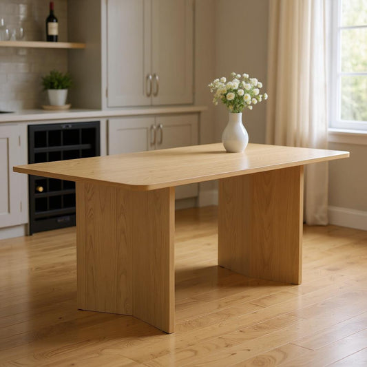 79" Unfinished Wood Square Bar Table