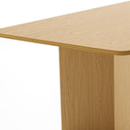 79" Unfinished Wood Square Bar Table