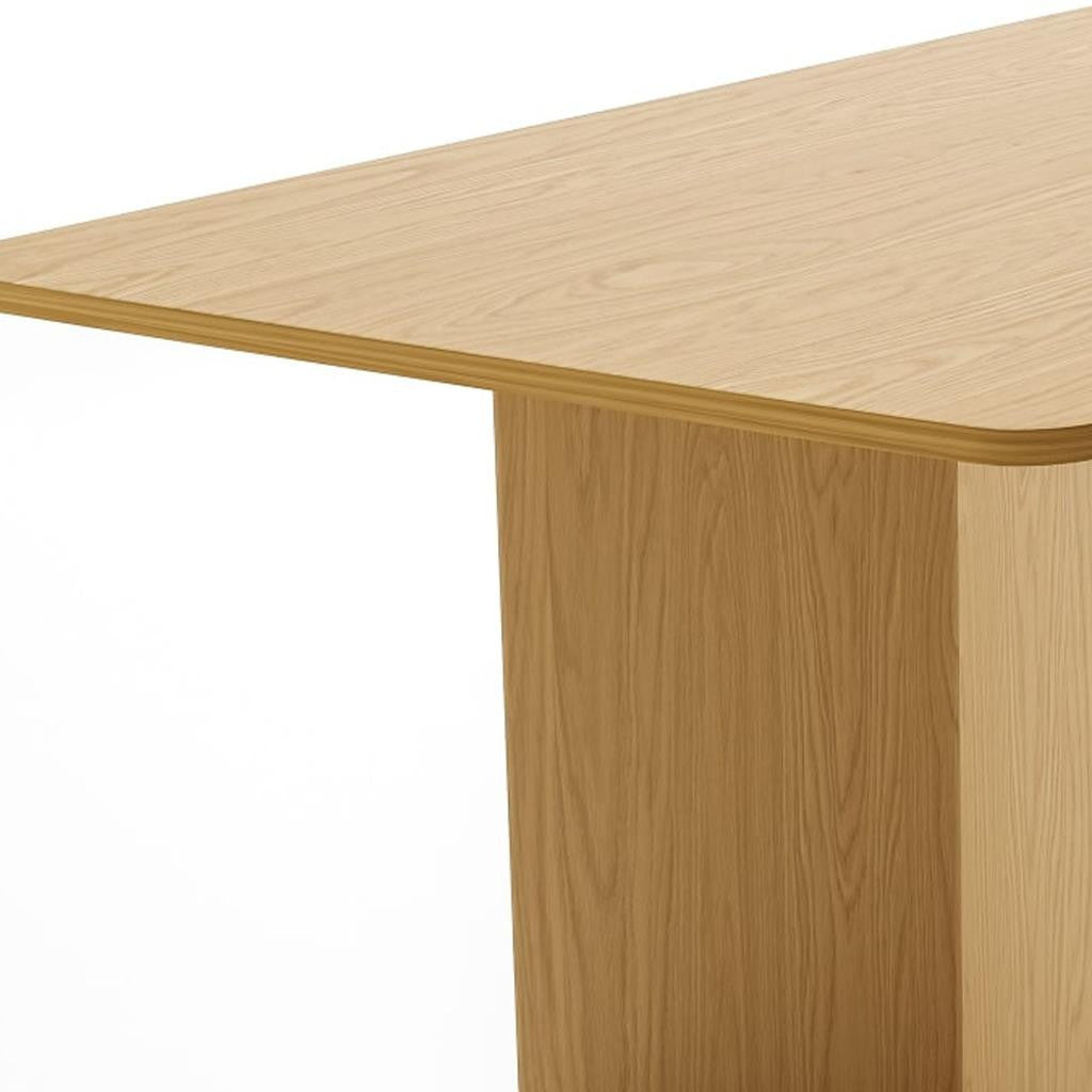 79" Unfinished Wood Square Bar Table