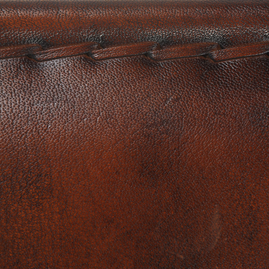 Brown and Black Fabric and Metal Free Form Solid Furniture Set