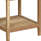 Brown Wood and Solid Manufactured Wood Free Form Solid Furniture Set